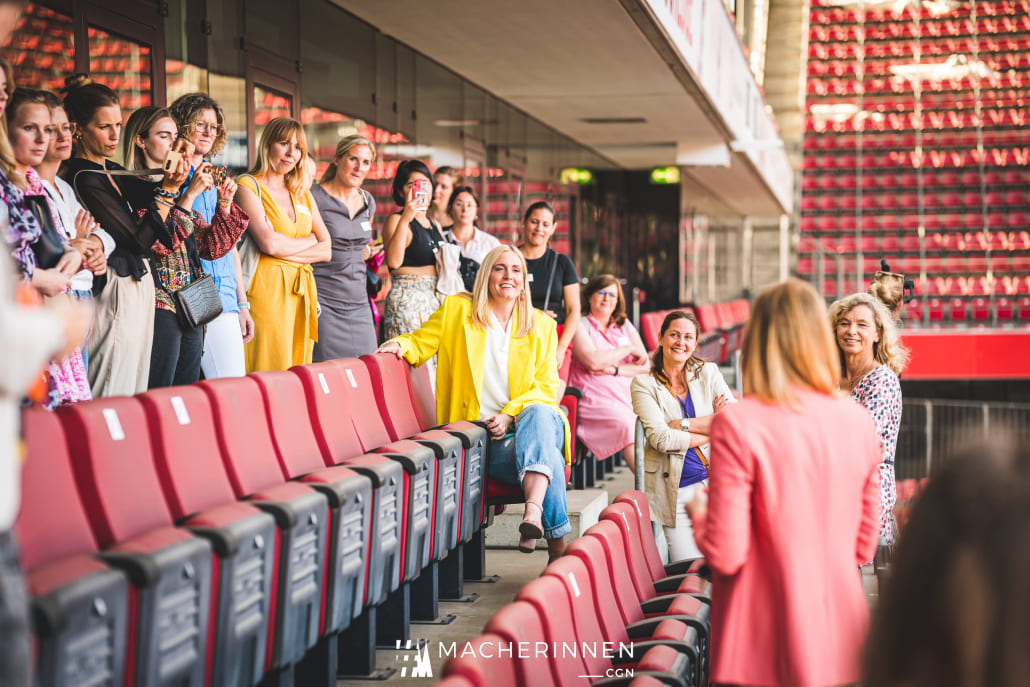 Macherinnen-Meetup im RheinEnergieStadion 14.07.2022