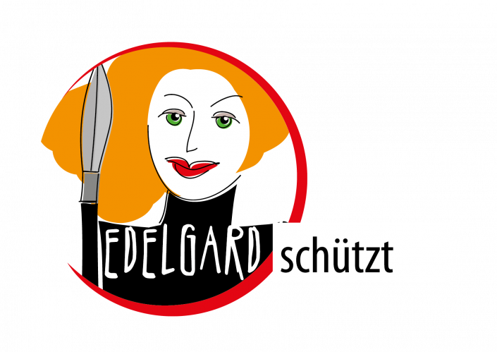 Edelgard schützt Logo<br />
